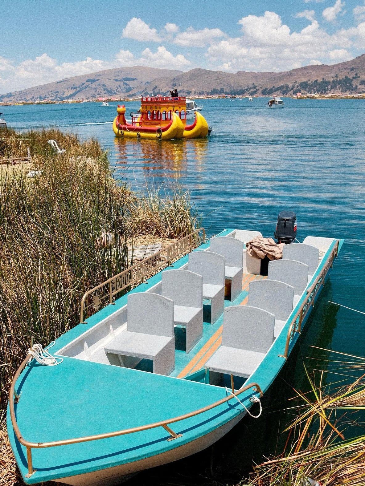 Lake Titicaca view